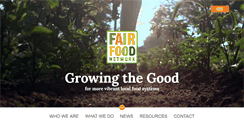 Desktop Screenshot of fairfoodnetwork.org
